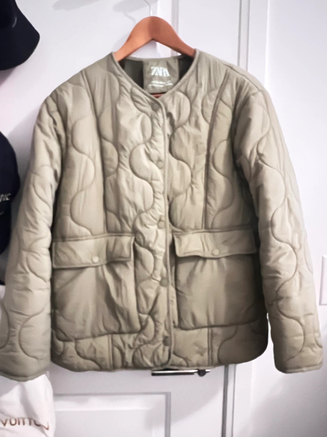 Zara Quilted Jacket - Size M