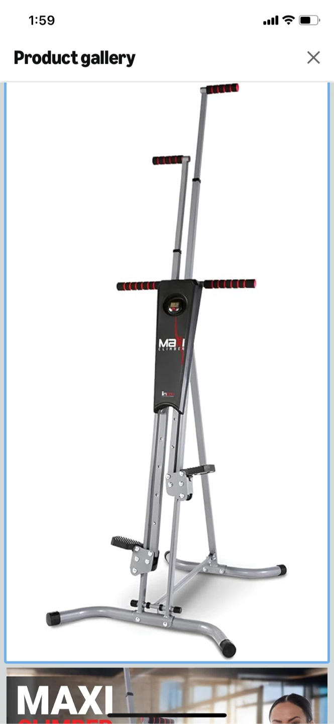 Maxi Climber Vertical Climbing Cardio Exercise Machine
