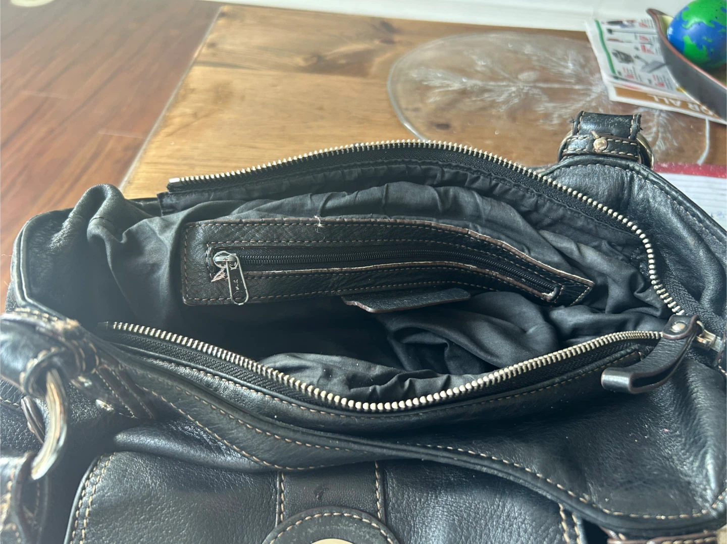 Danier Black Leather Satchel - photo 4