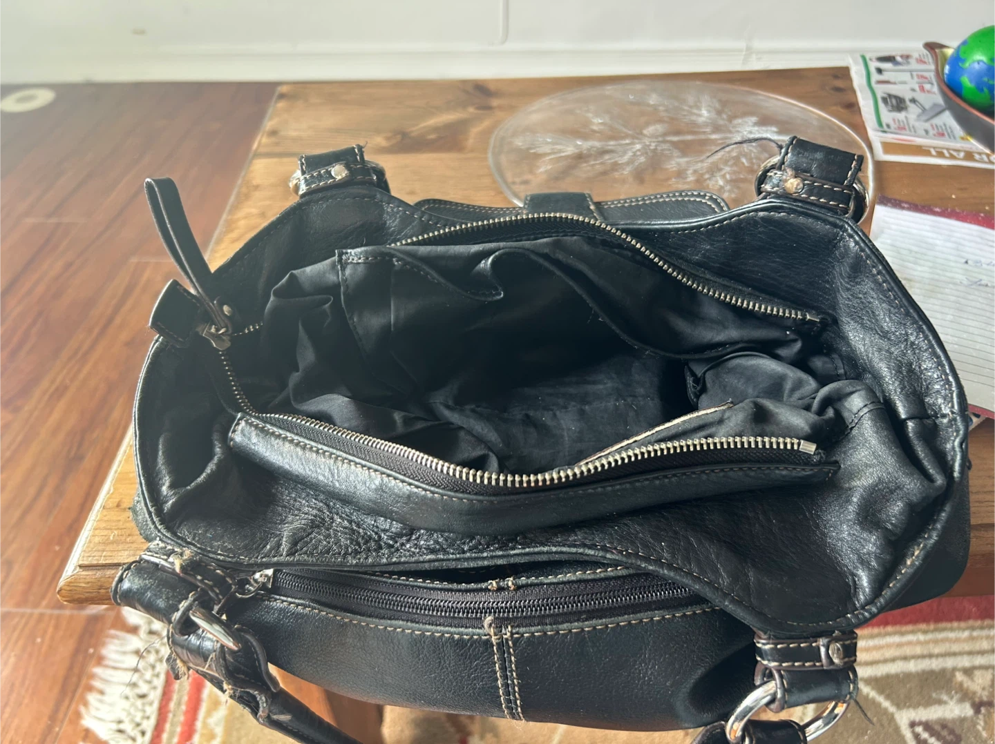 Danier Black Leather Satchel - photo 3
