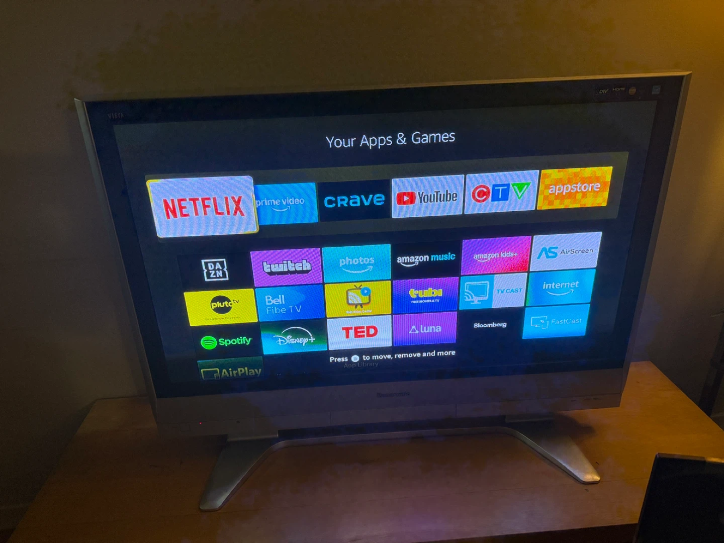 Panasonic Viera 41 inches TV with firestick