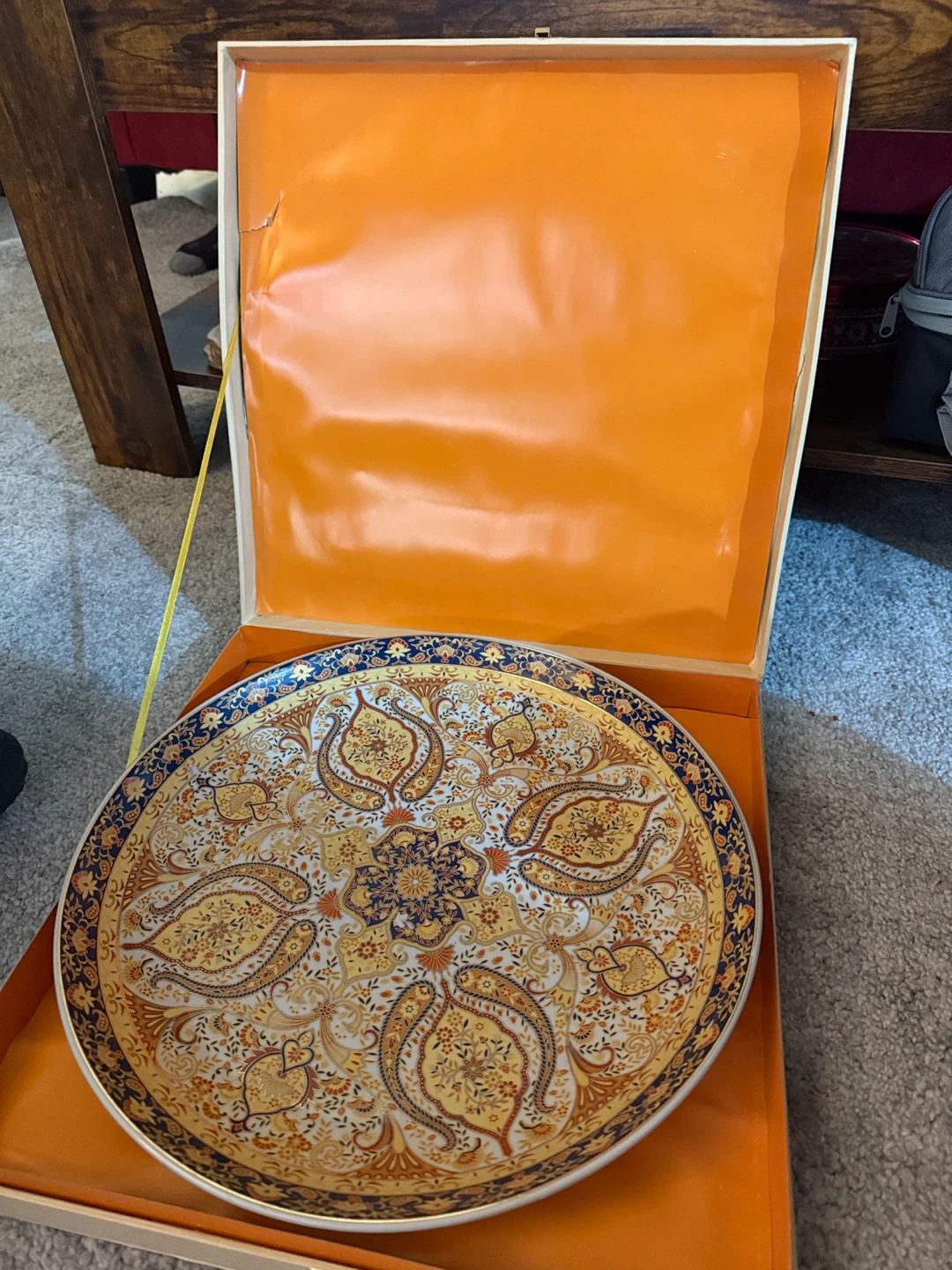 Decorative Plate with Stand & Box - photo 2