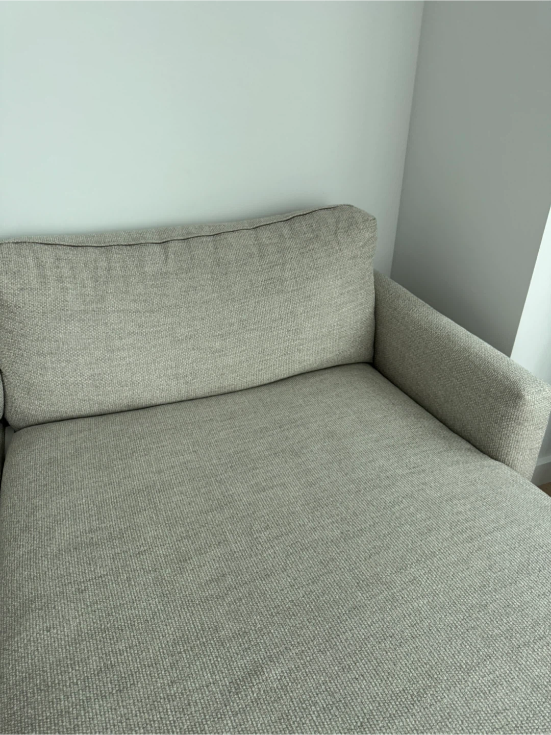 Crate & Barrel Sectional Sofa - photo 2
