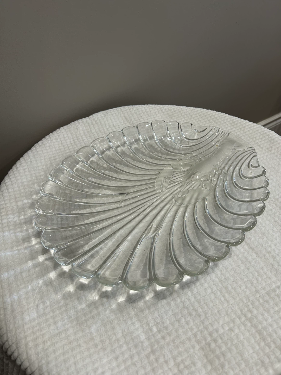 Clear Glass Serving Dish