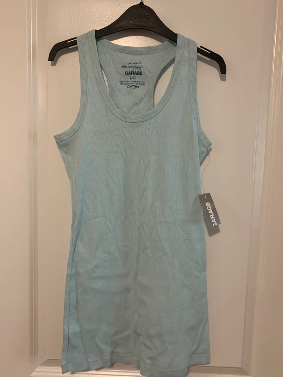 Garage Blue Tank Top - Size Large