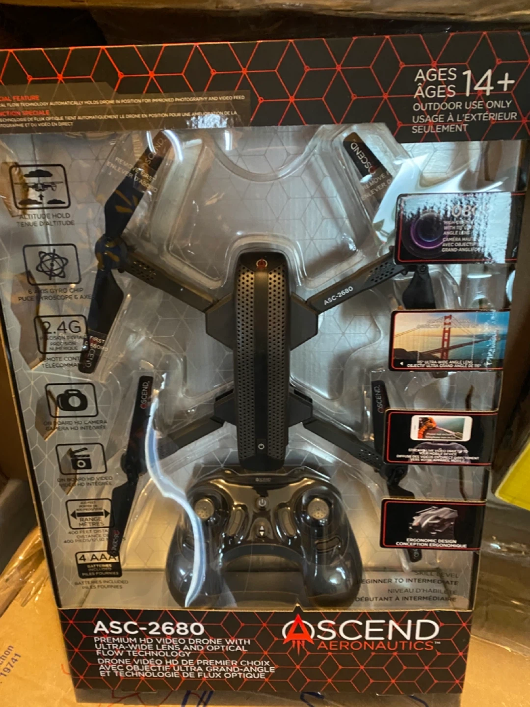 Ascend Aeronautics ASC-2680 Premium HD Video Drone - New - photo 3