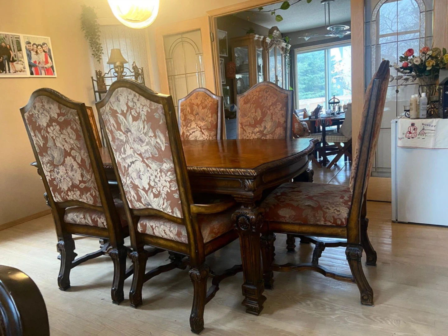Dining Table Set with 6 Chairs - photo 2