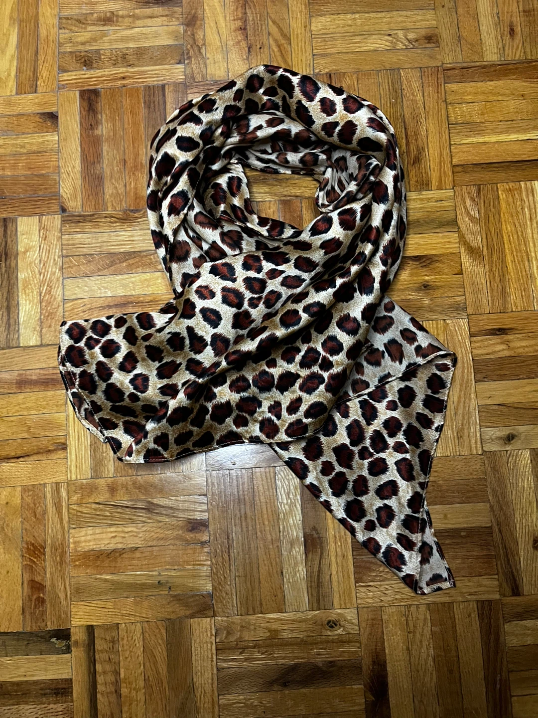 Leopard Print Scarf