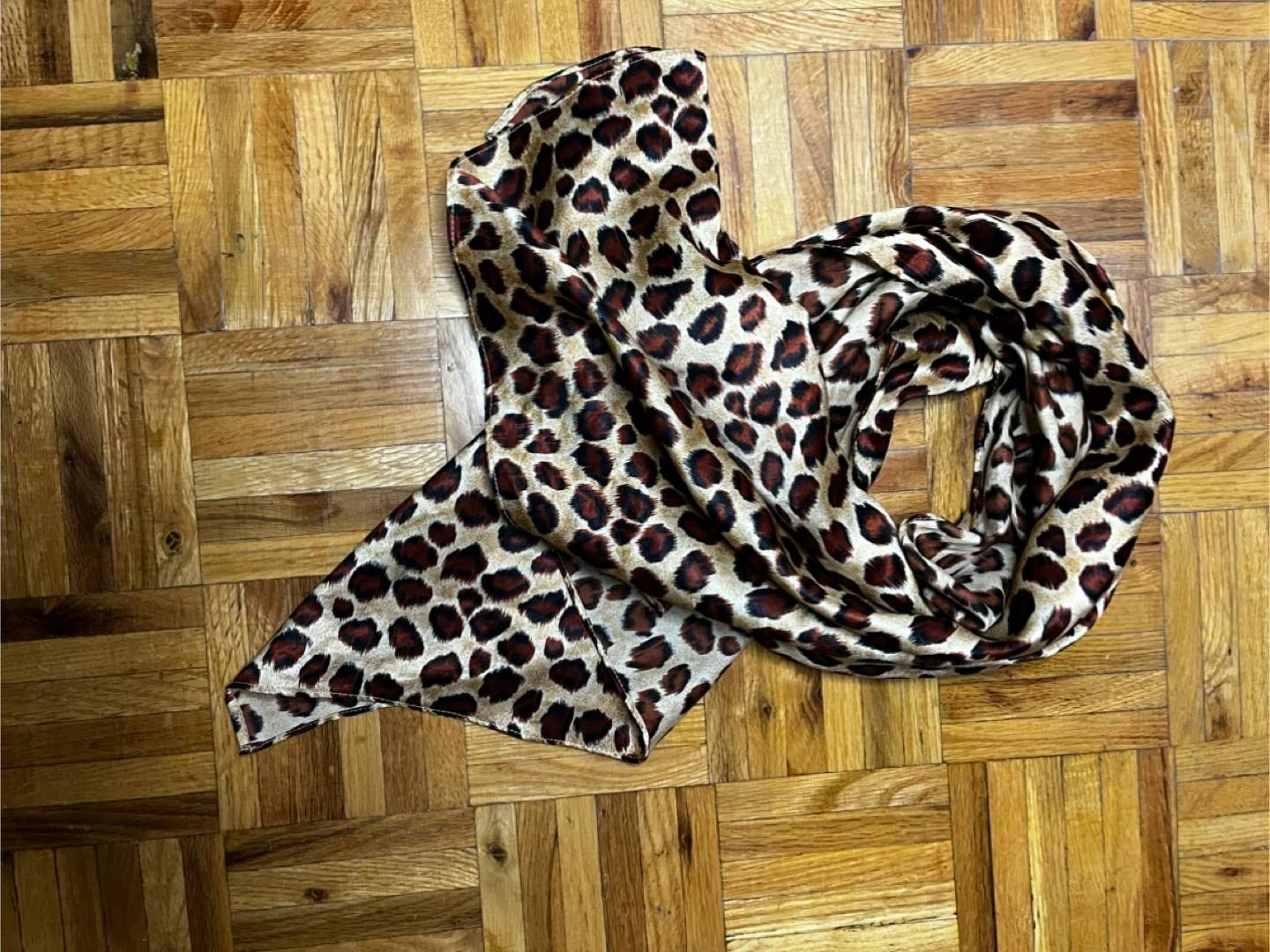 Leopard Print Scarf - photo 2