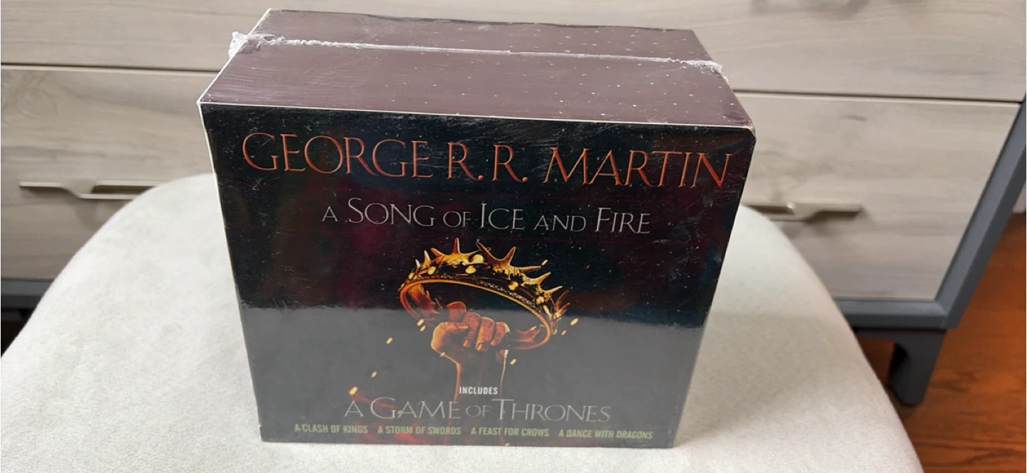 Unopened! A Song of Ice and Fire Box Set by George R.R. Martin - photo 2
