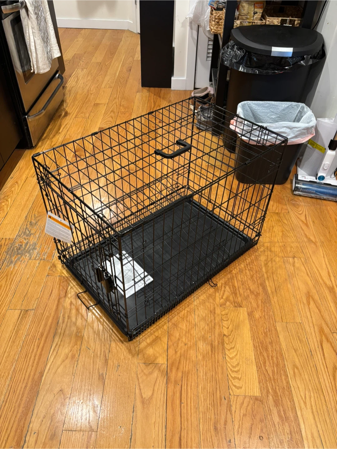 Small dog crate, foldable