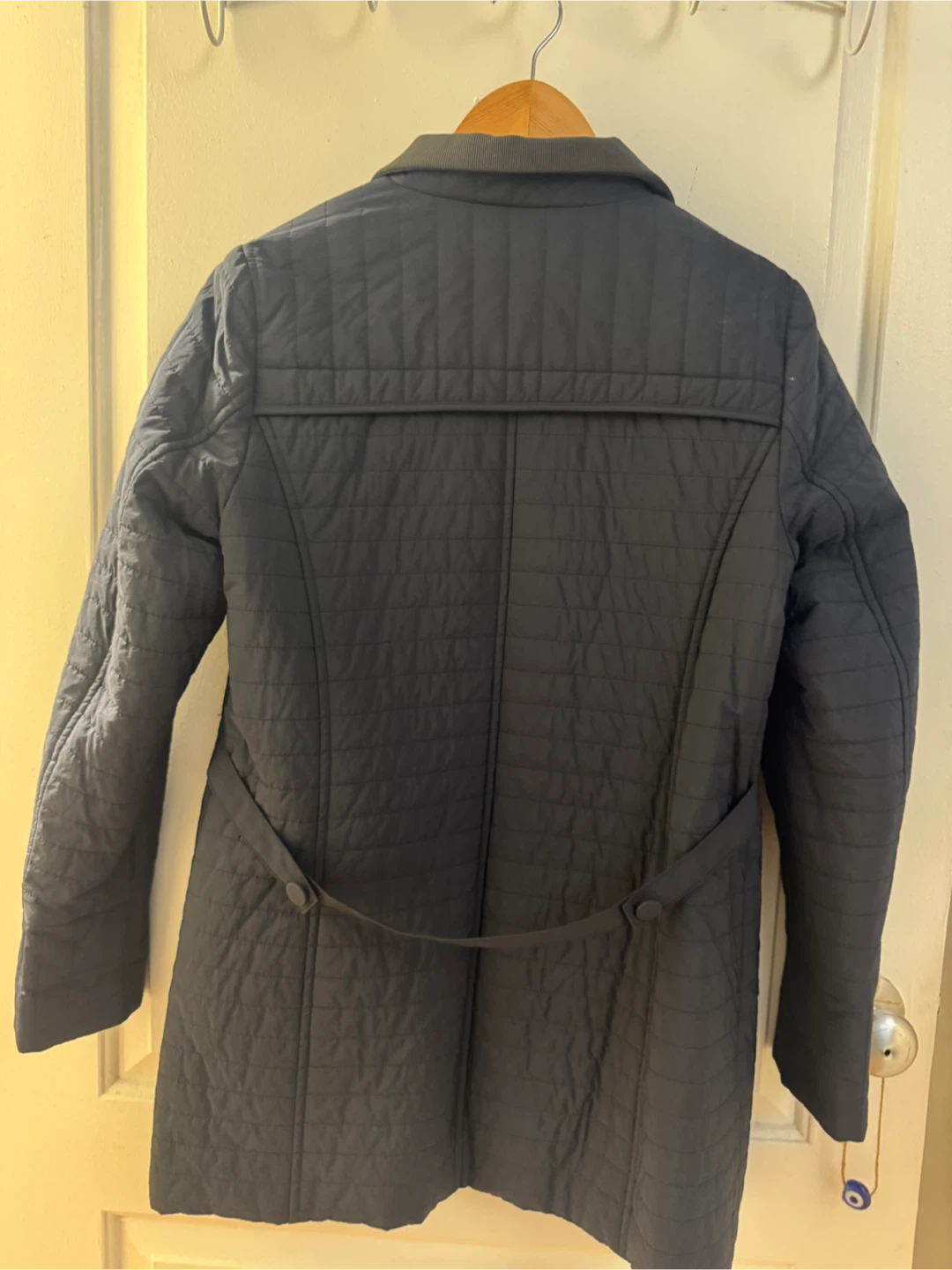 Quilted Navy Jacket Size S - photo 5