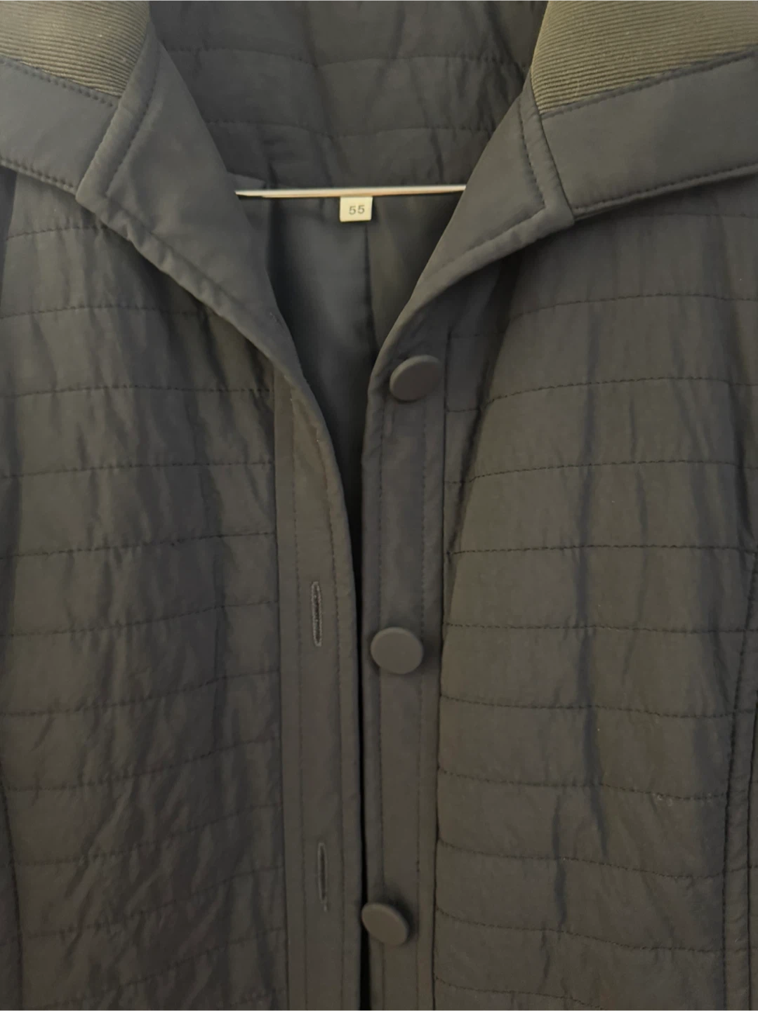 Quilted Navy Jacket Size S - photo 3