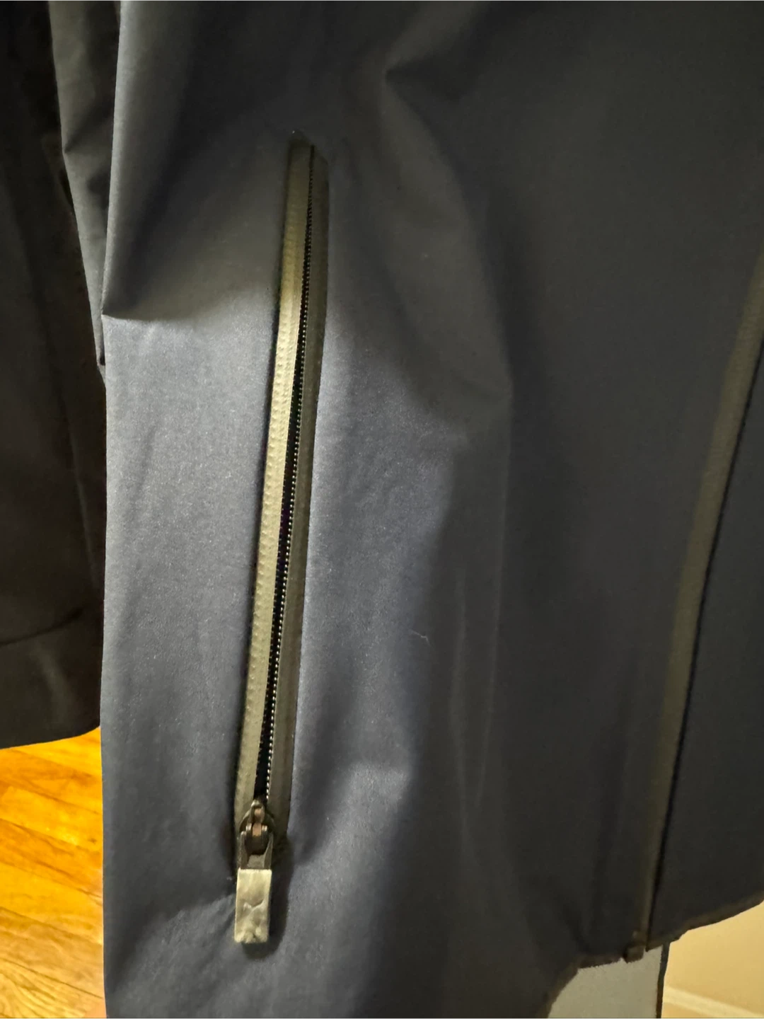 NWOT Salewa Navy Blue Rain Jacket Size S - photo 3