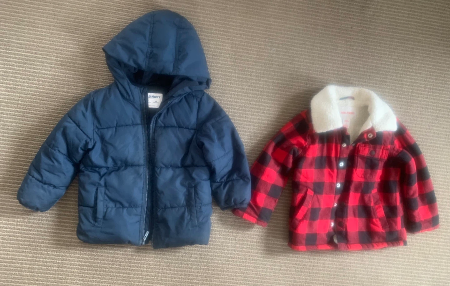 Bundle- Old Navy & Joe Fresh Kids Jackets - Size 4T