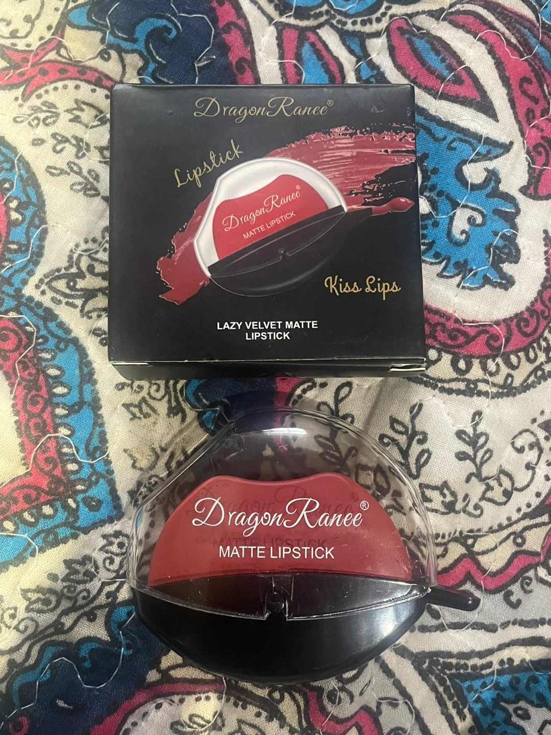 Dragon Ranee Lazy Velvet Matte Lipstick - Kiss Lips #04