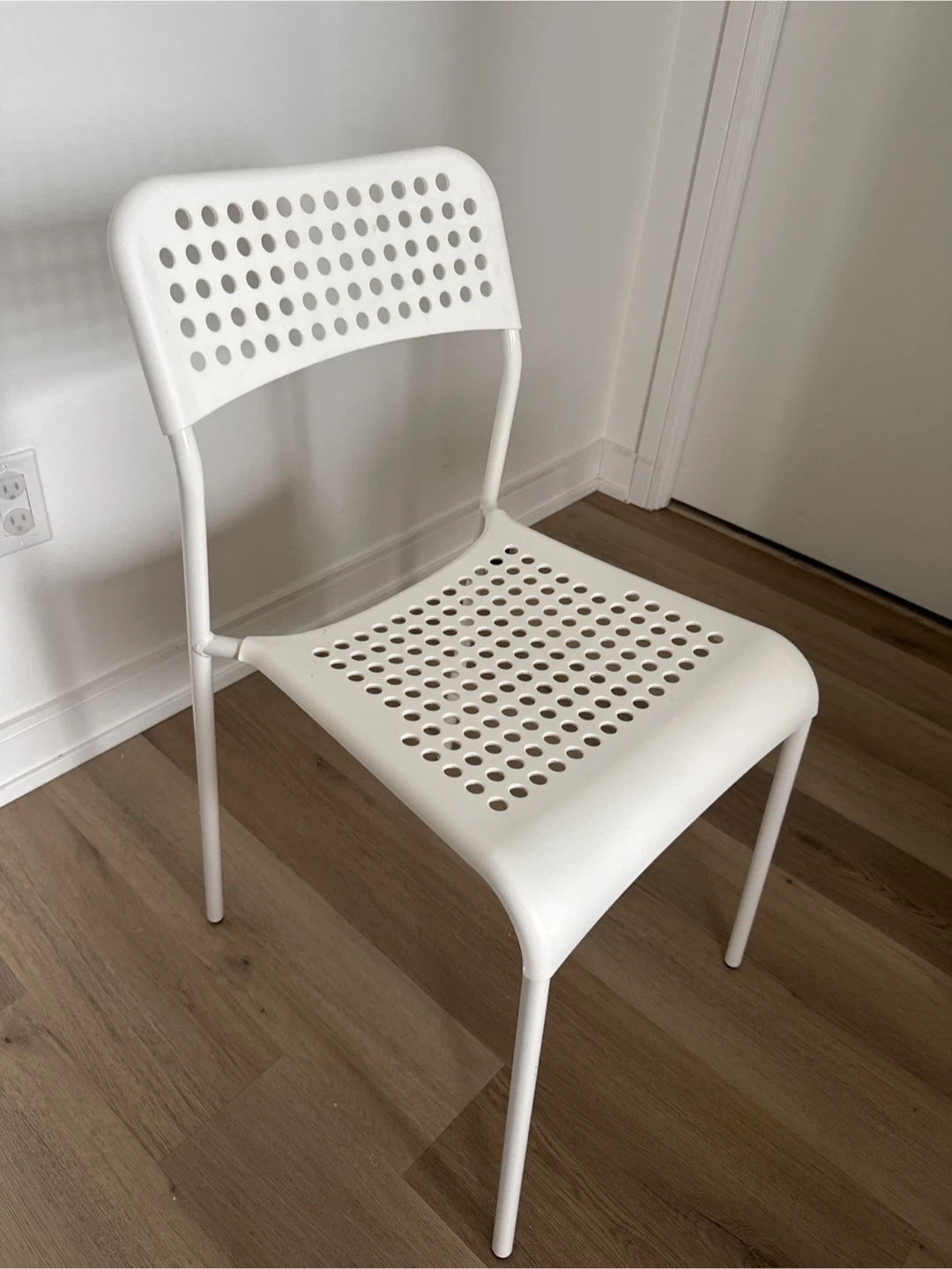 White IKEA VILMAR Chairs (Set of 2) - photo 4