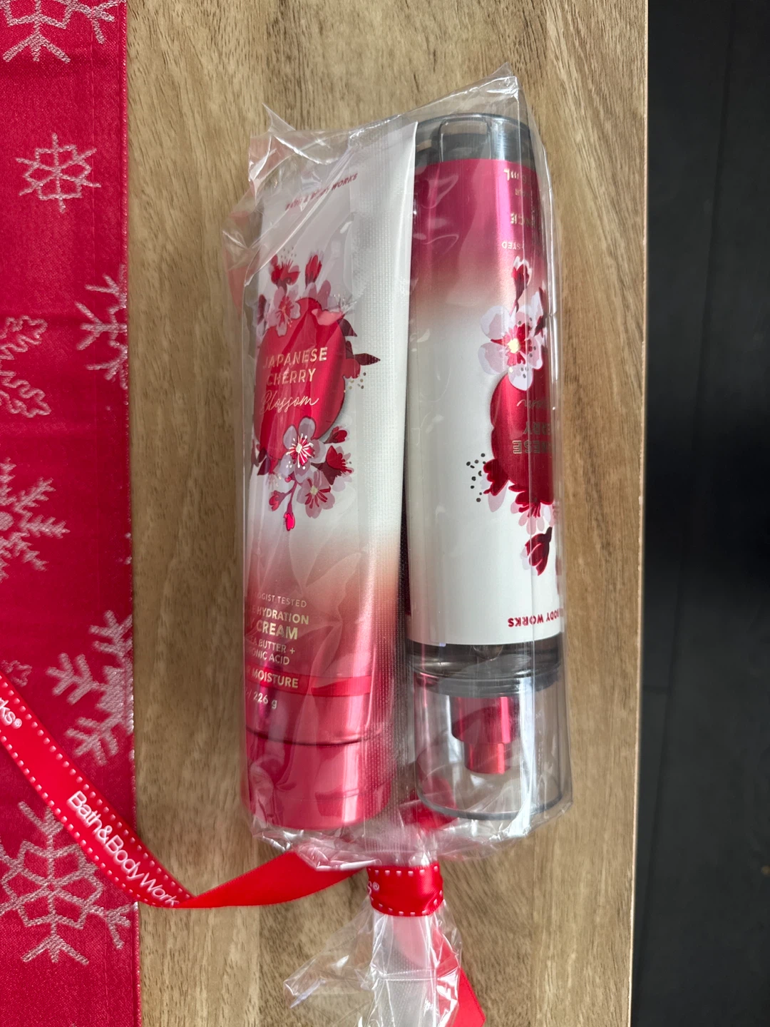 New Bath & Body Works Japanese Cherry Blossom Set