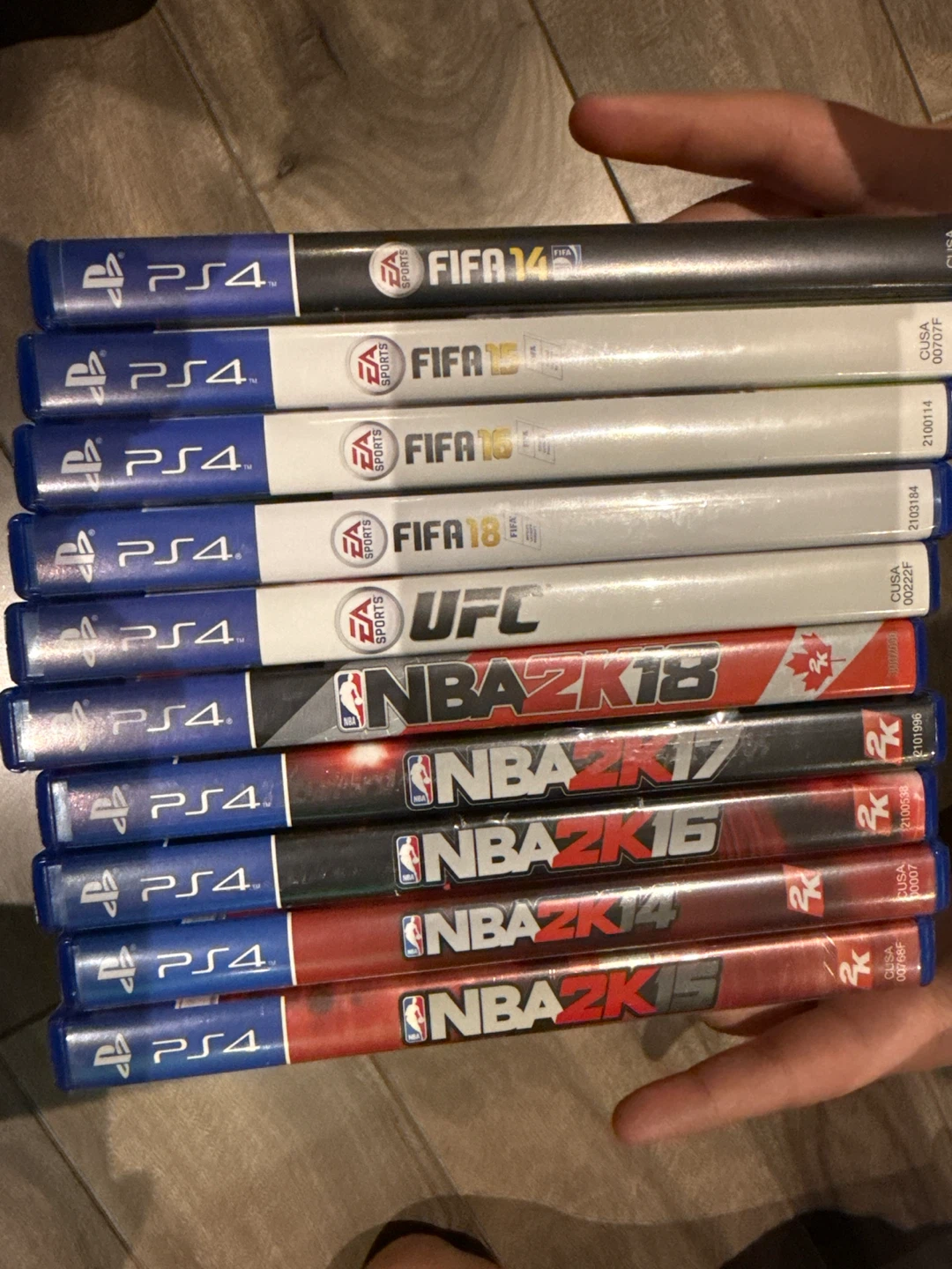 PS4 Games Bundle: NBA 2K & FIFA