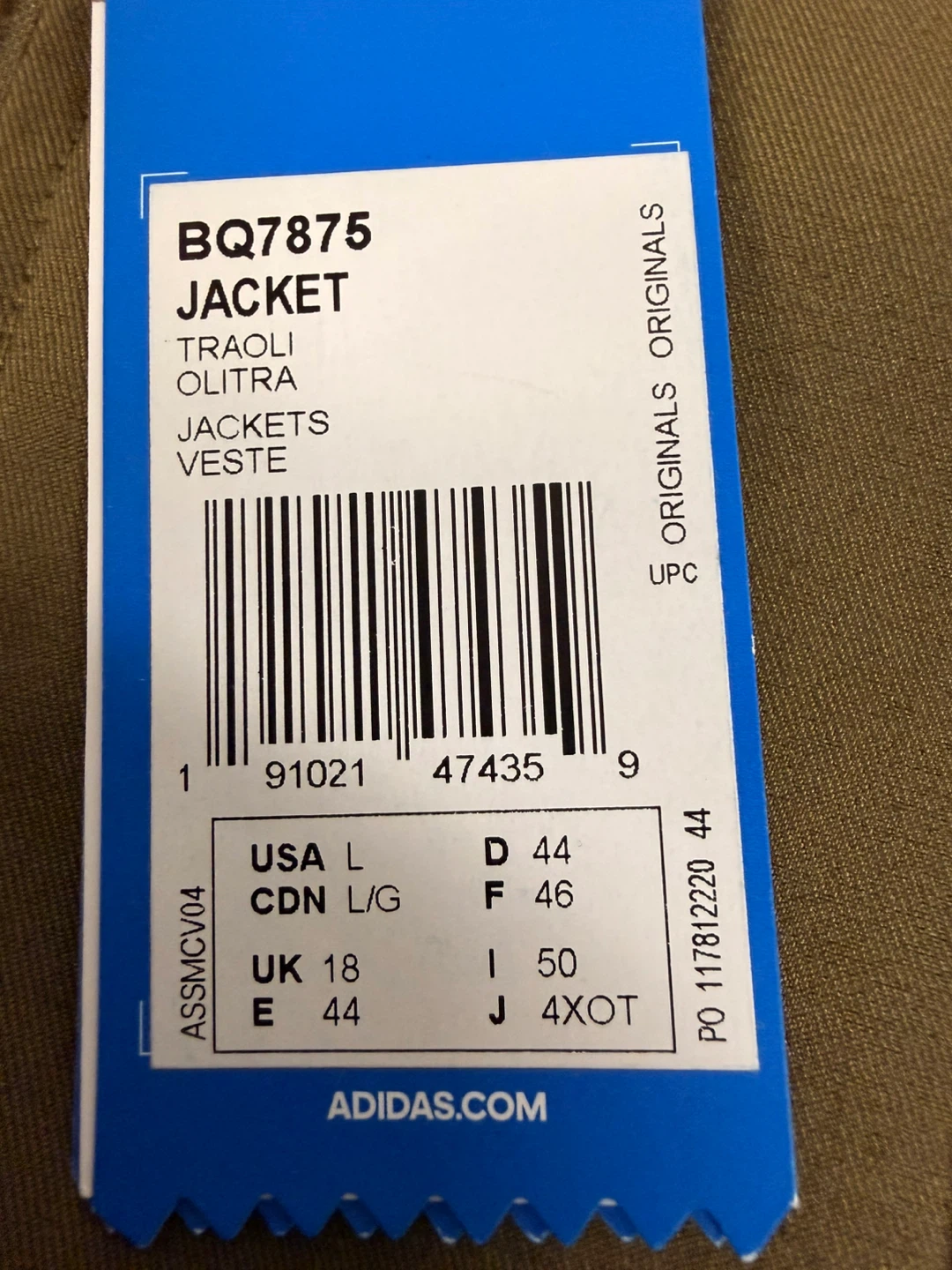 Adidas Women’s Long Jacket L (New) - photo 3