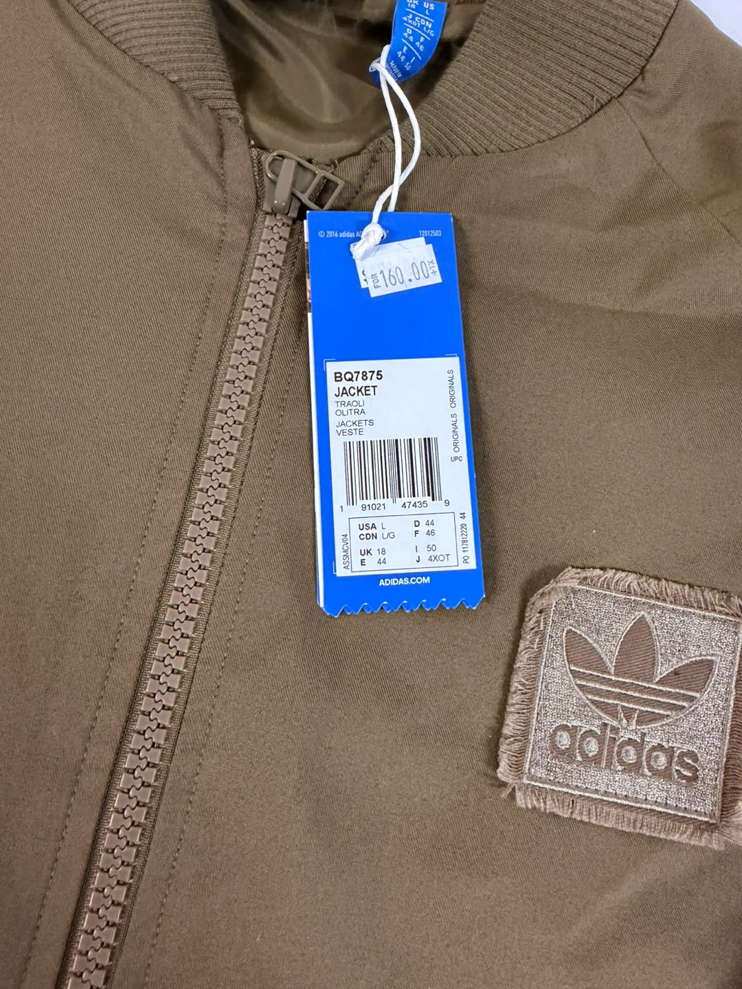 Adidas Women’s Long Jacket L (New) - photo 4