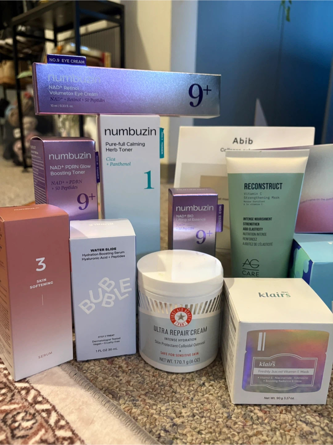 Skincare bundle - Bubble, Klairs, Abib, Purito, Numbuzin etc.