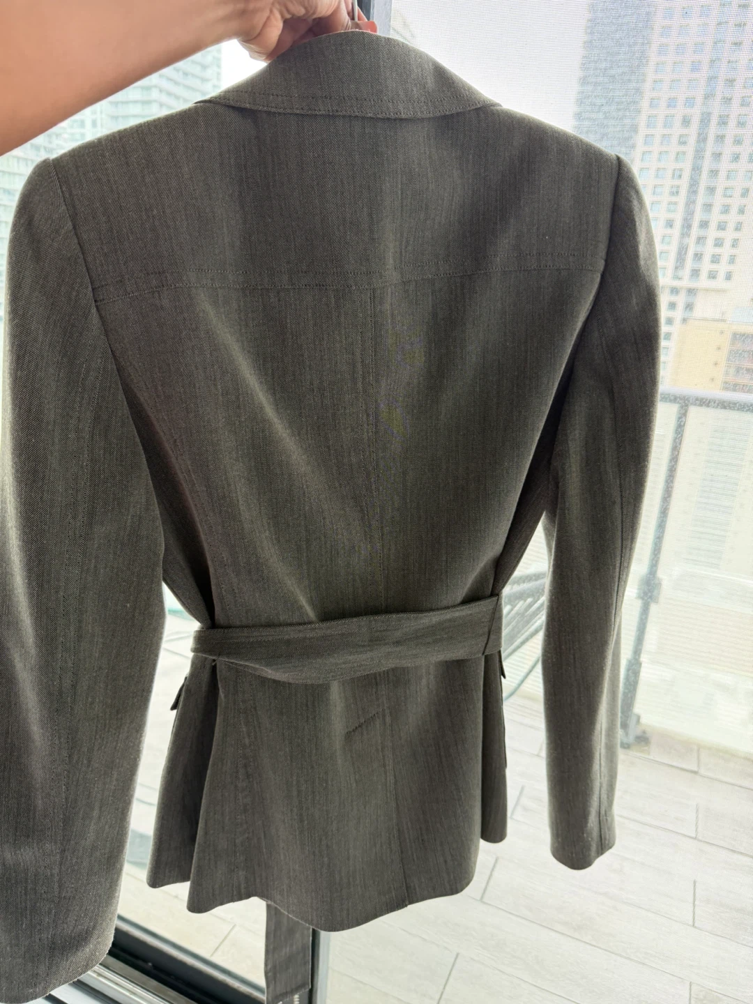 Calvin Klein Belted Blazer - Size 8 - photo 4