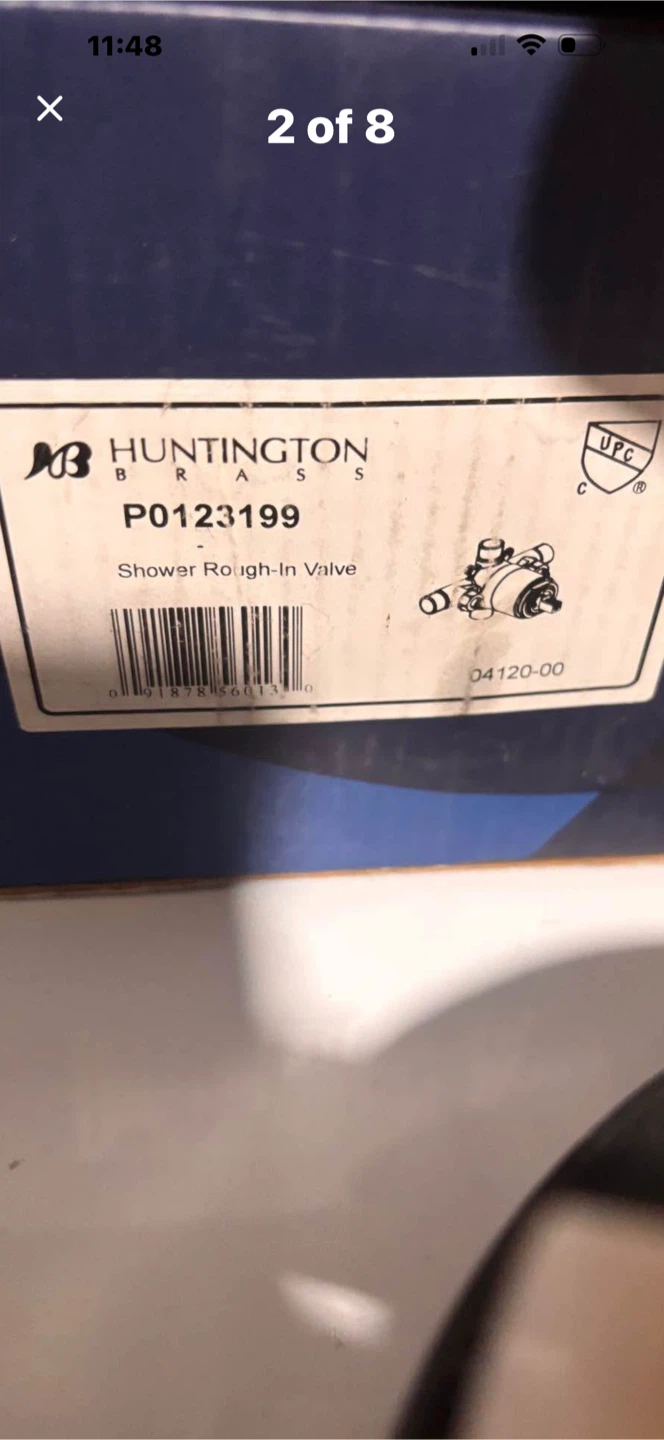 Huntington Brass Shower Rough-in Valve P0123199 - photo 4