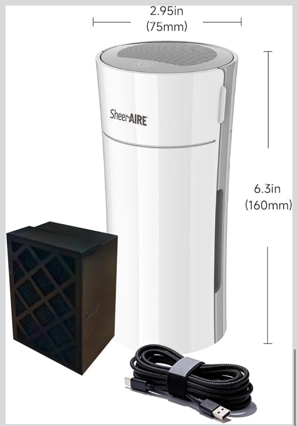 SheerAIRE Portable Air Purifier - photo 5