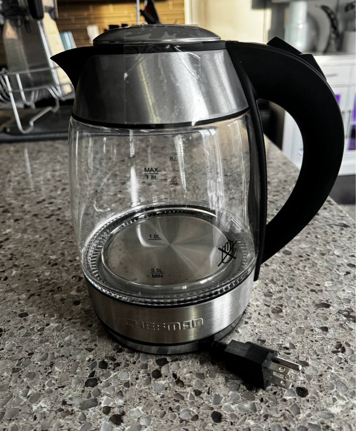 Chefman Custom-Temp 1.8L Infuser Kettle