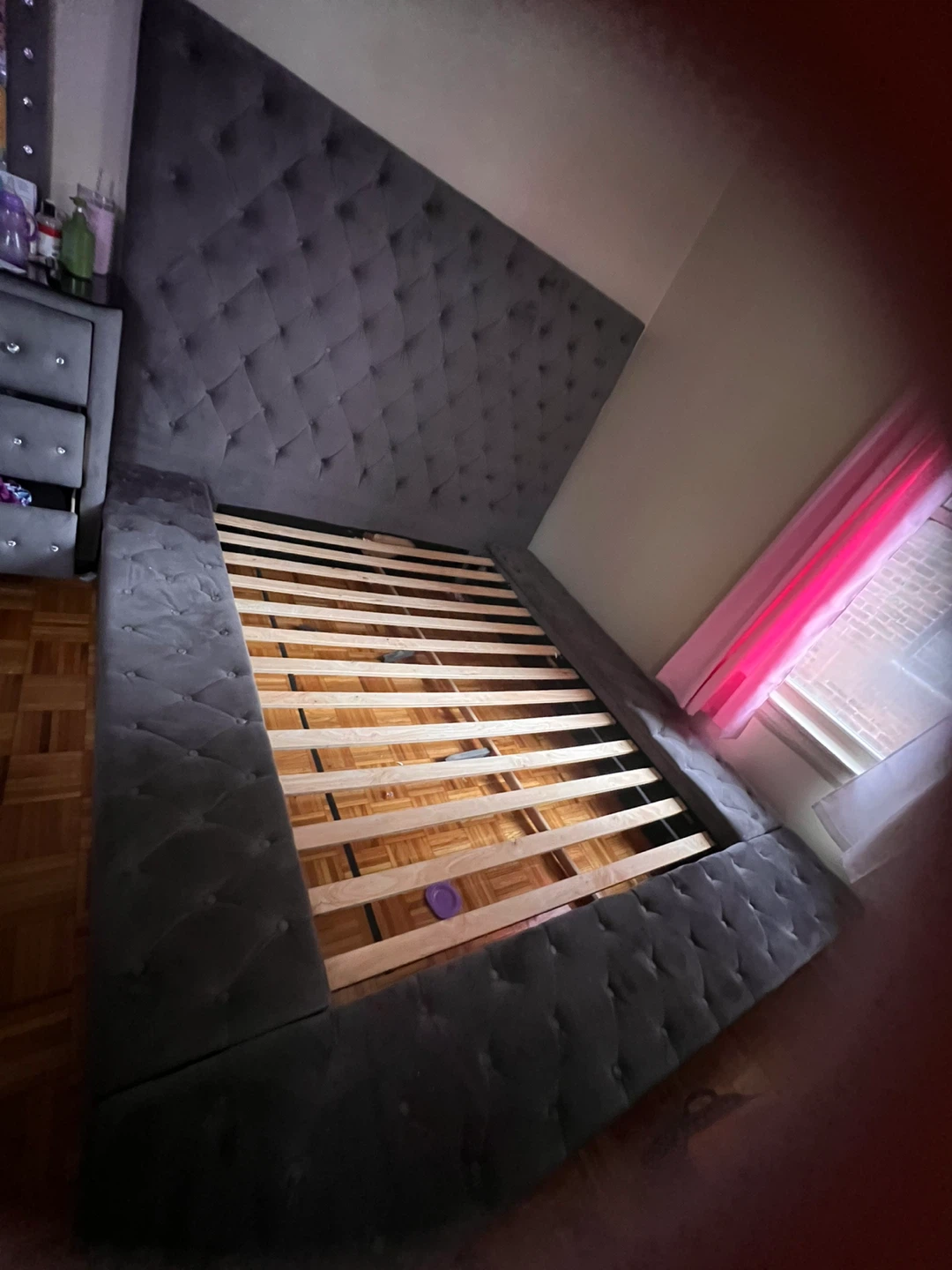 Upholstered Platform Bed Frame