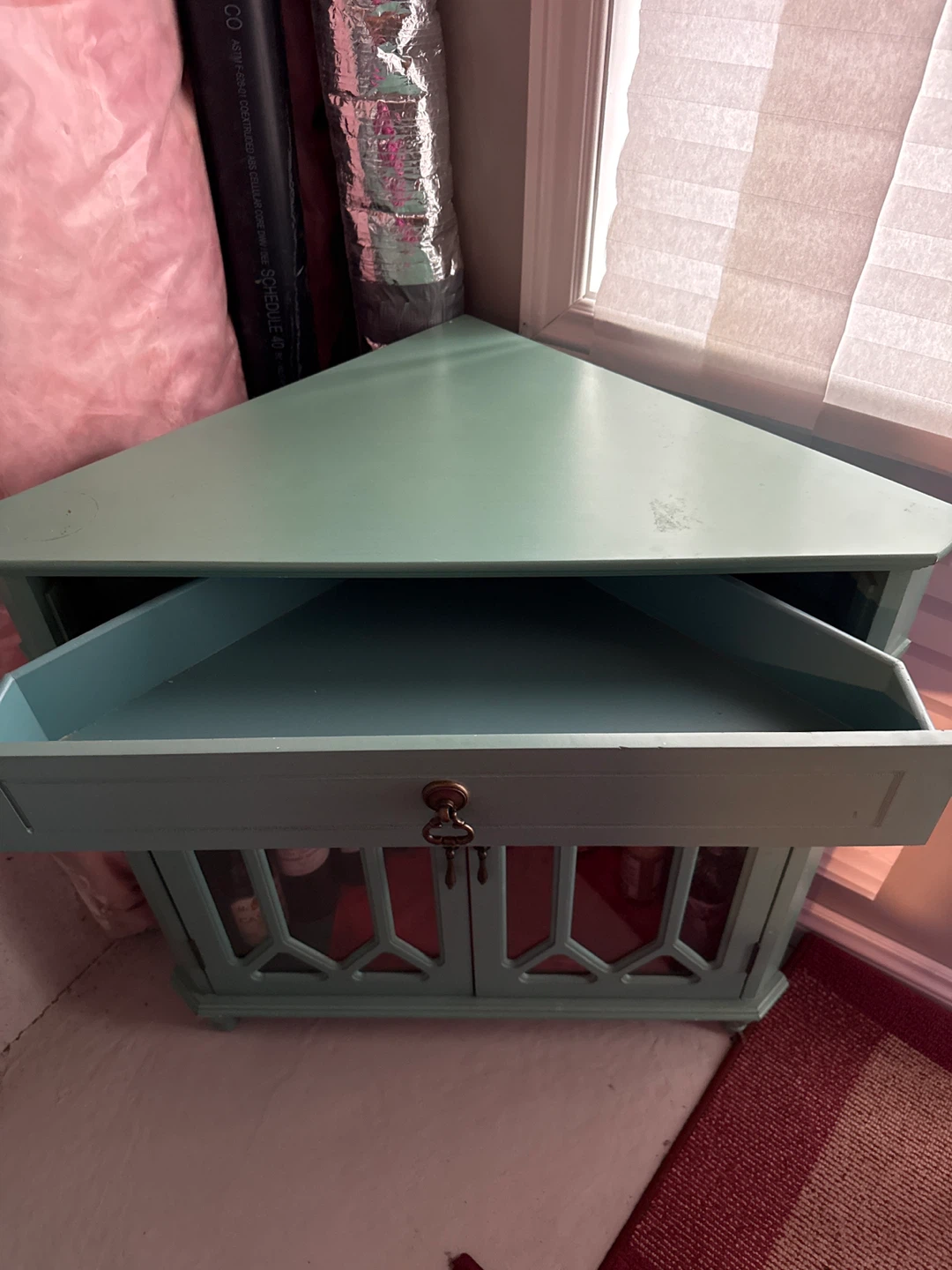 Corner Cabinet - Blue/Green color - photo 4