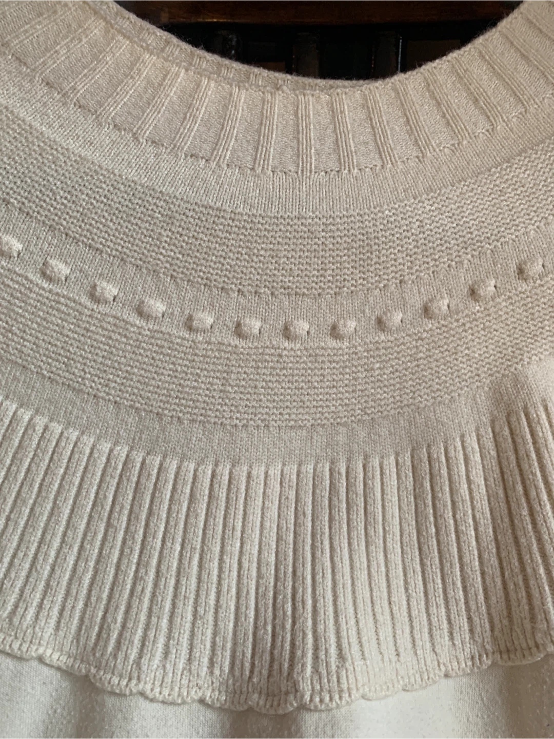 Zara Winter Cream Sweater - photo 2