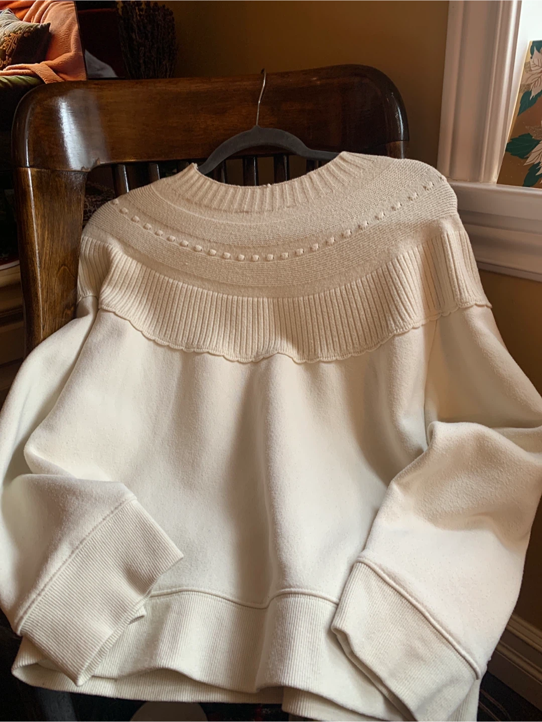 Zara Winter Cream Sweater - photo 3