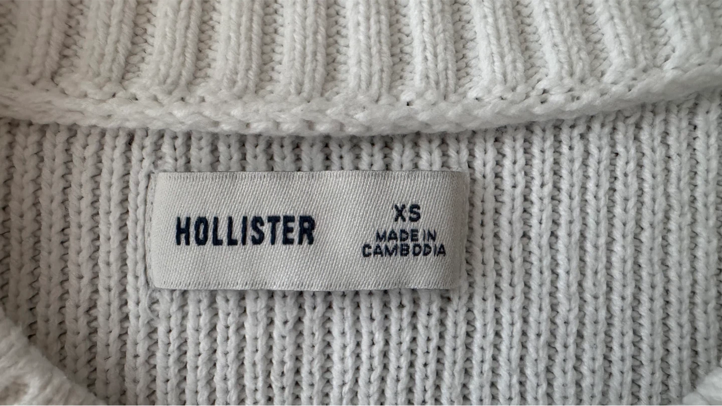 Hollister XS White Sweater - photo 2