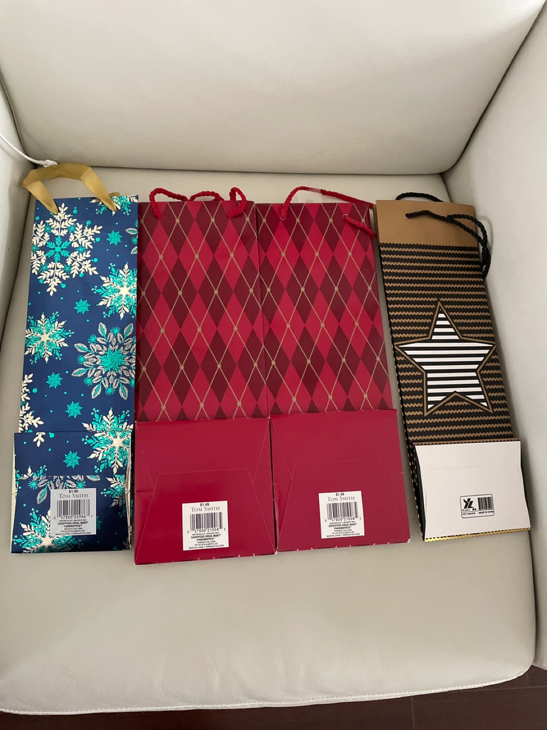 Bottle Gift Bags - Set of 4