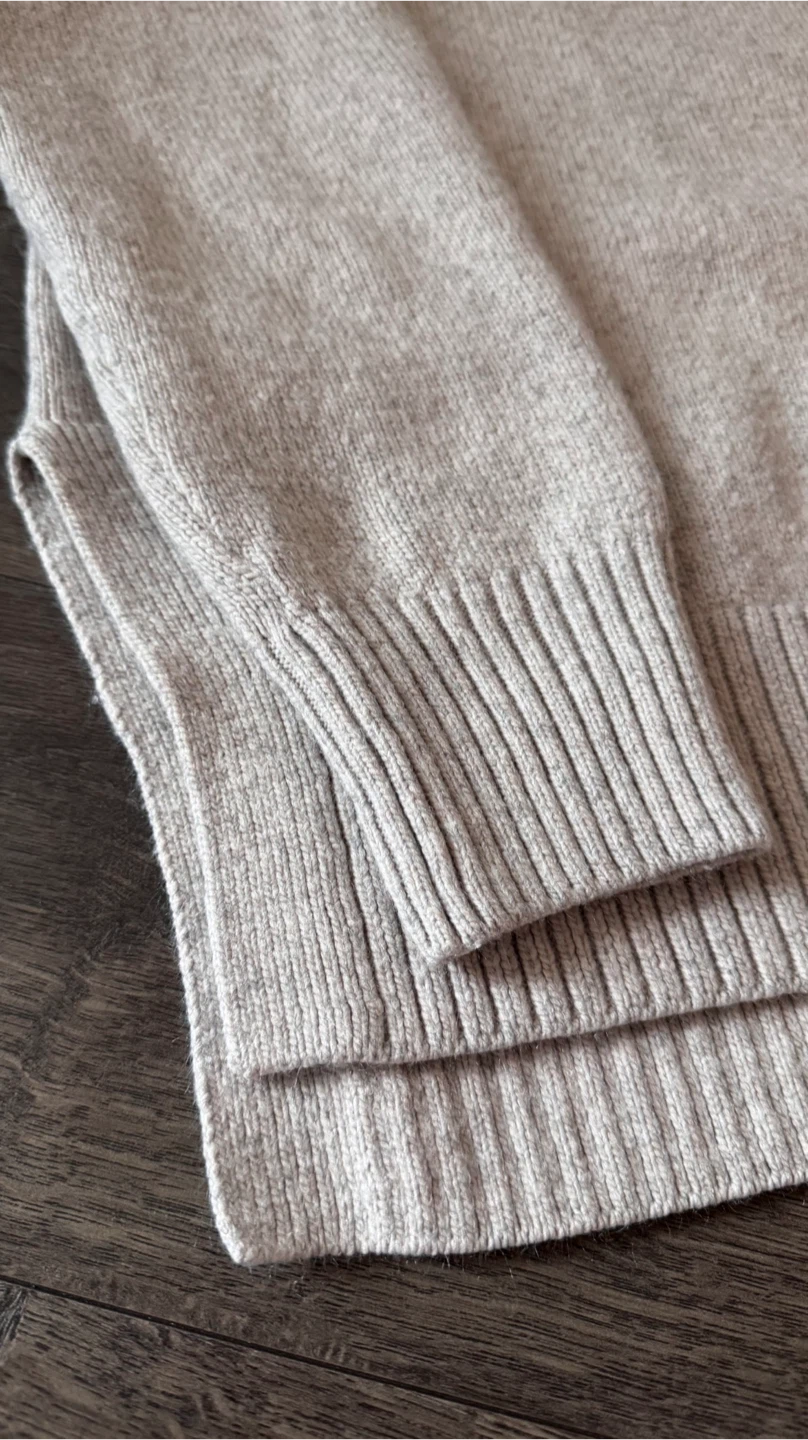 H&M Beige Knit Sweater - Size XS - photo 2