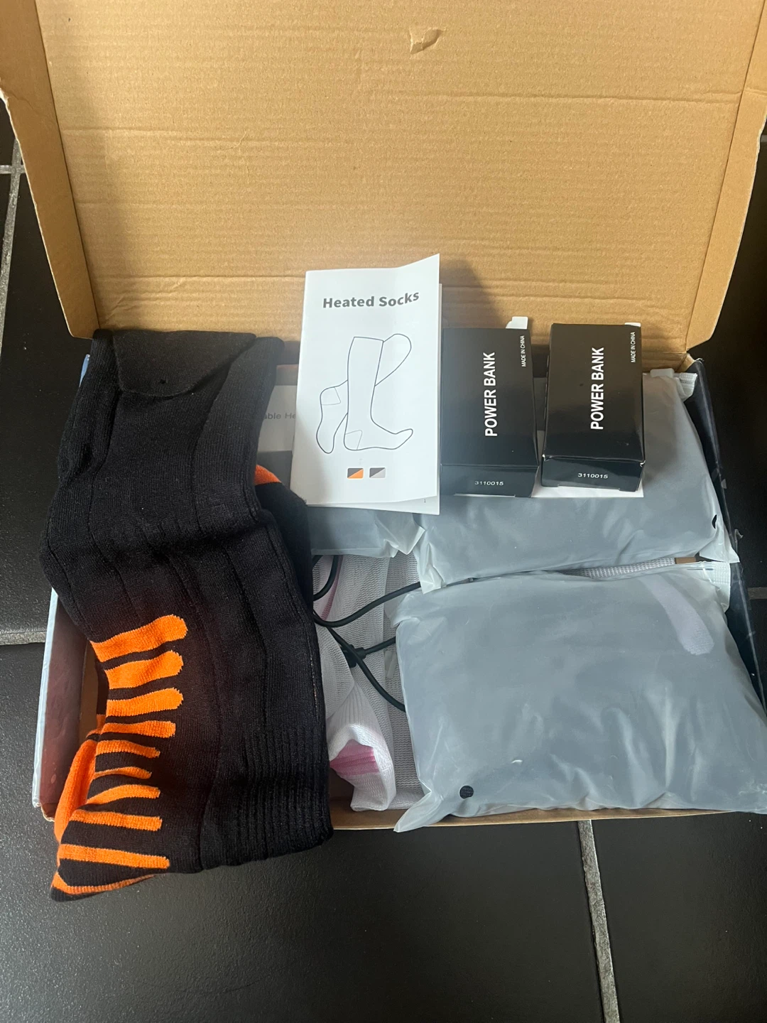 2 Pack Heated Socks - New in Box! - photo 3