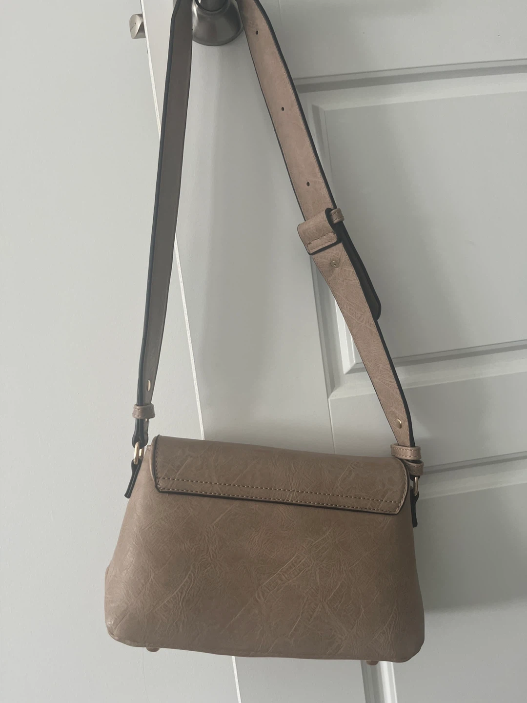 Beige Envelope Style Crossbody Bag - photo 3