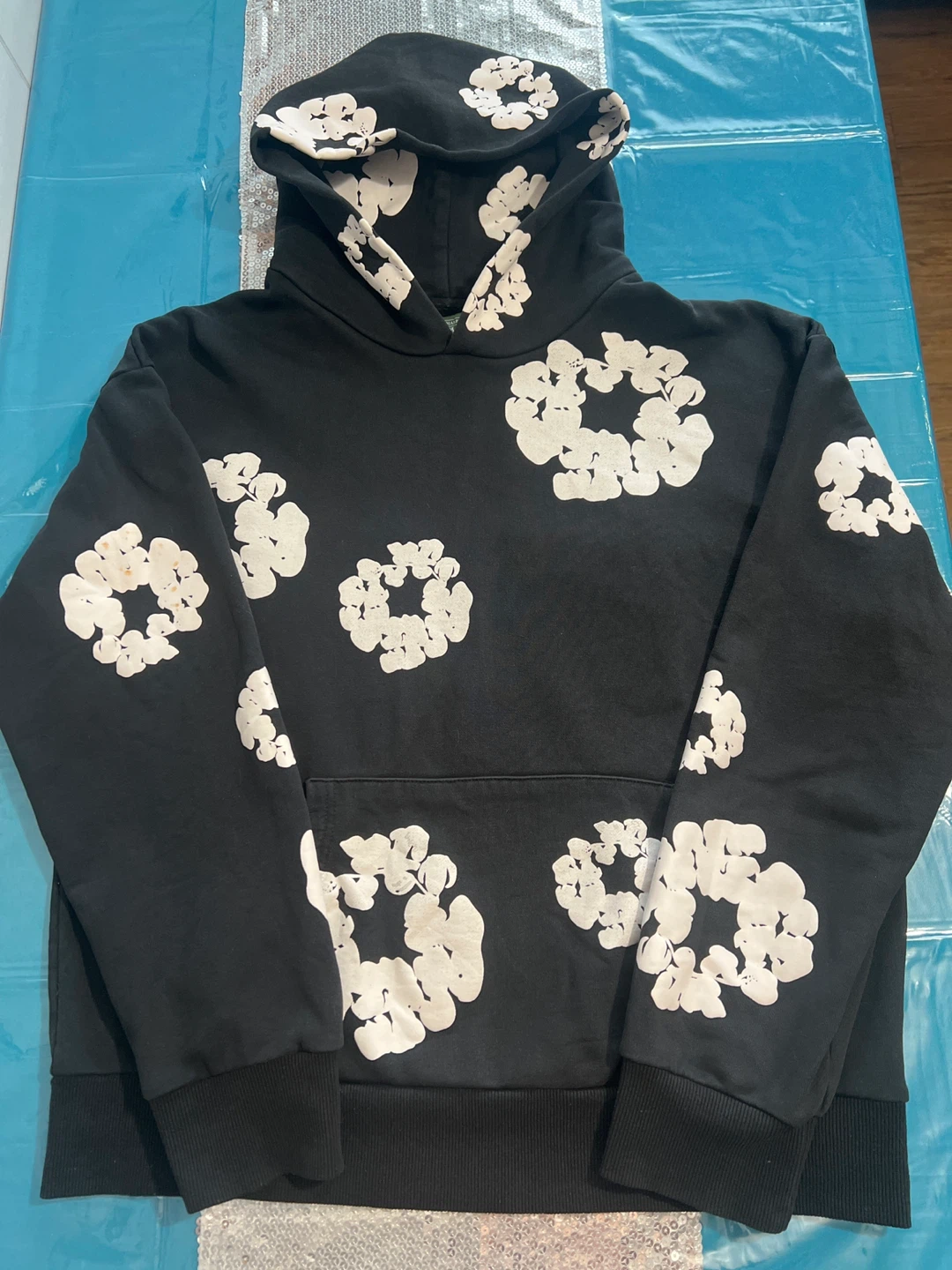 Denim Tears Black Hoodie - Size M