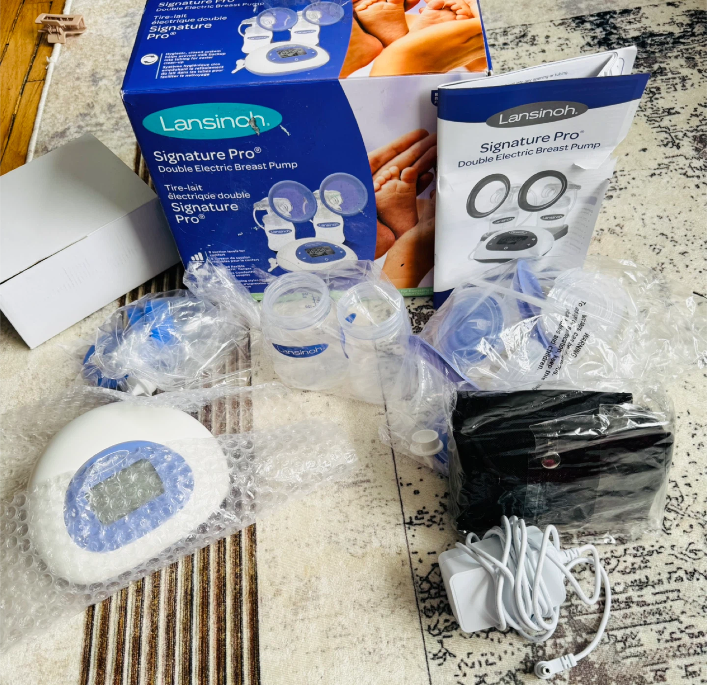 Lansinoh Signature Pro Double Electric Breast Pump - photo 3