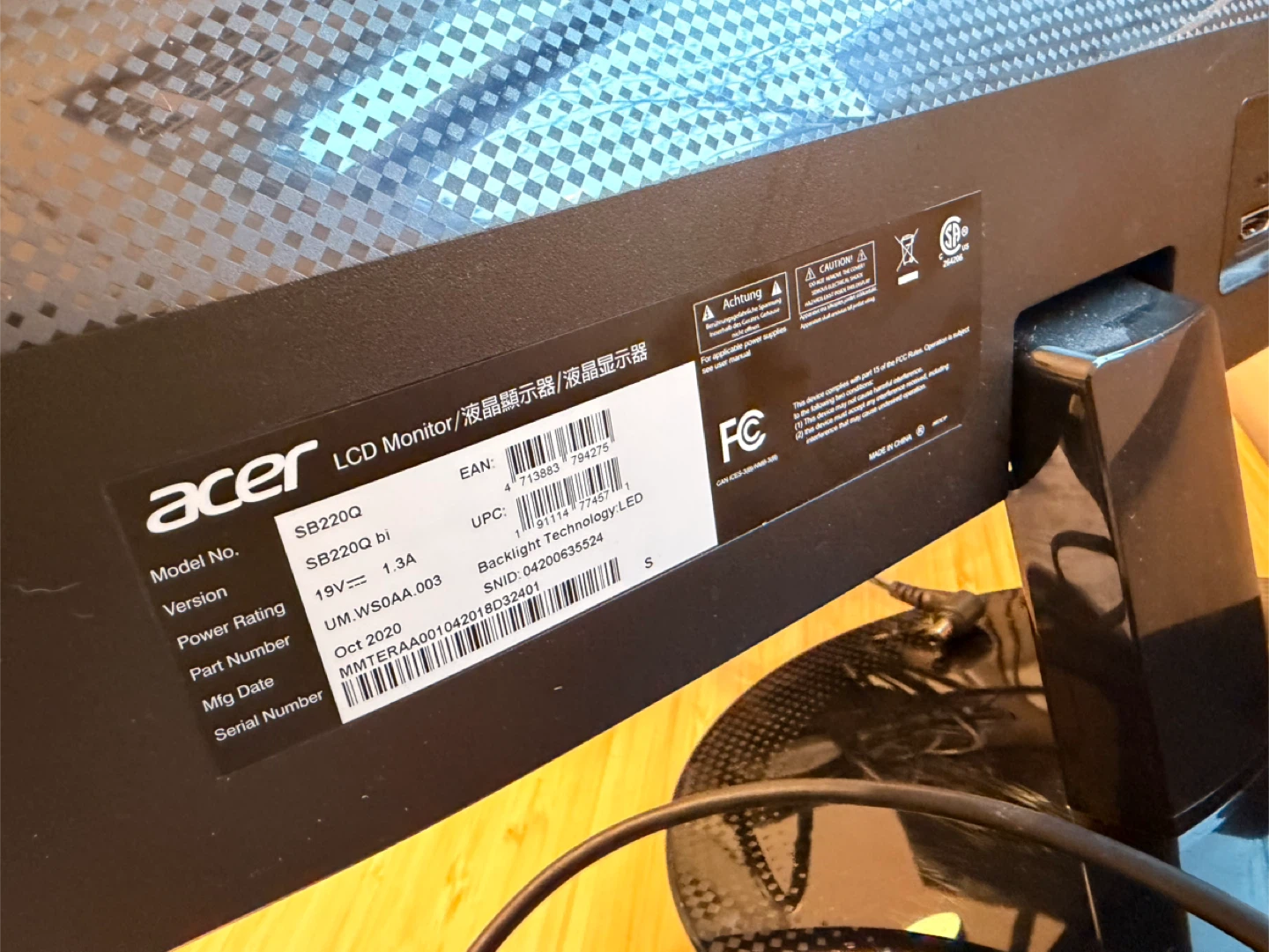Acer SB220Q bi 22-inch LCD Monitor - photo 3
