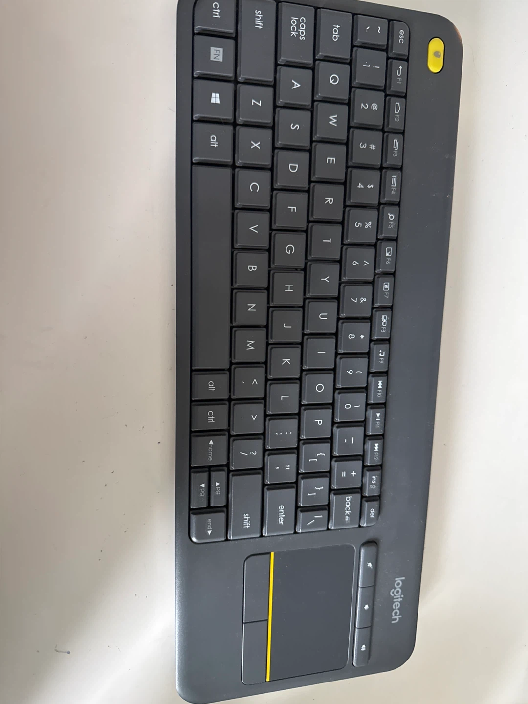 Logitech K400 Plus Wireless Touch Keyboard - photo 2