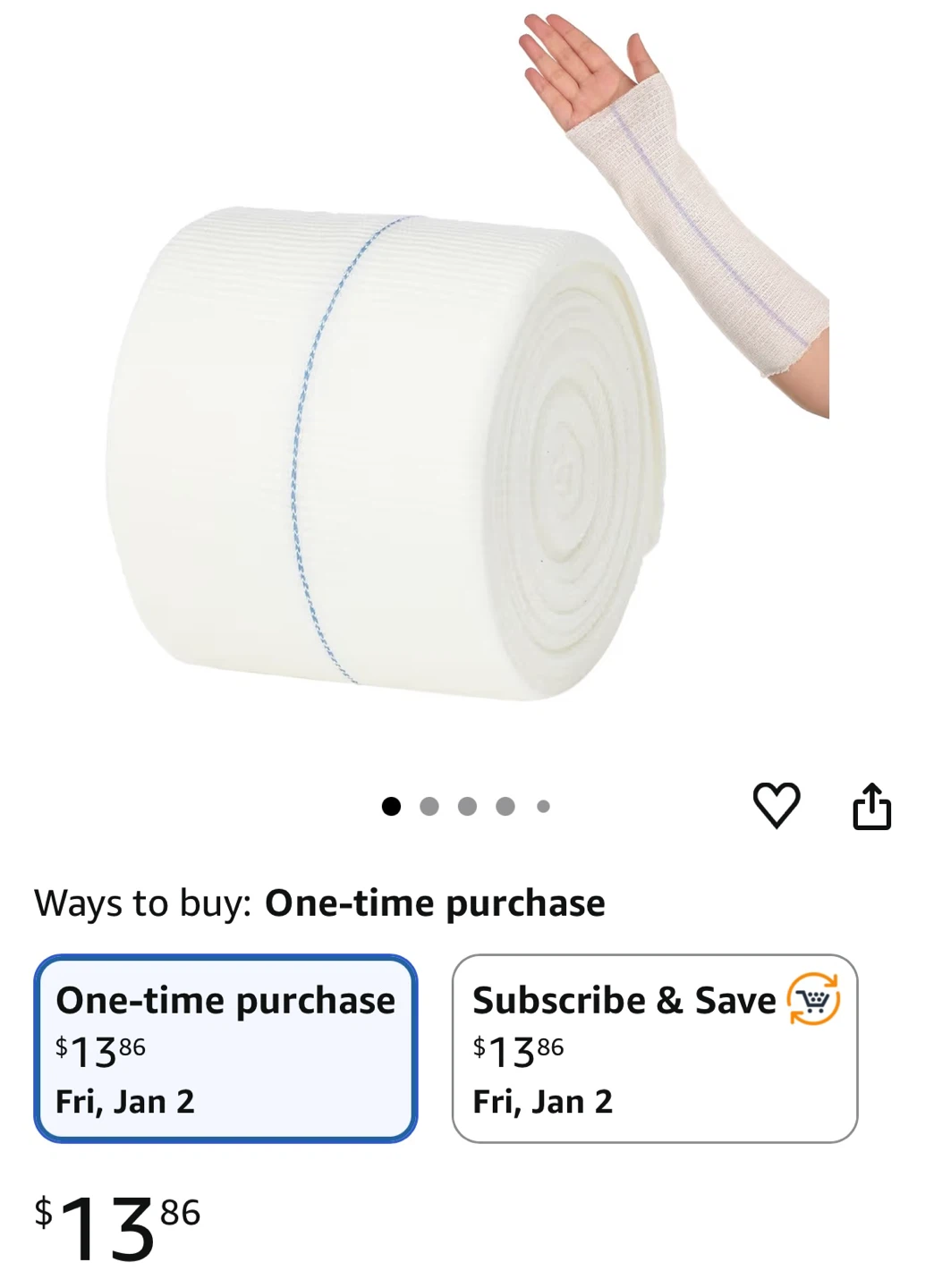 Elastic Tubular Support Bandage
