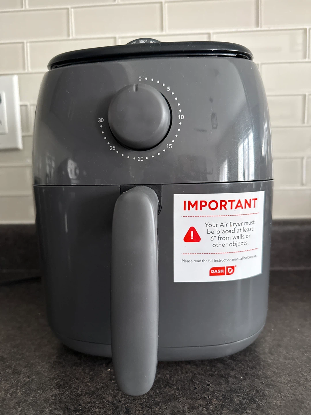 Dash Air Fryer - Grey