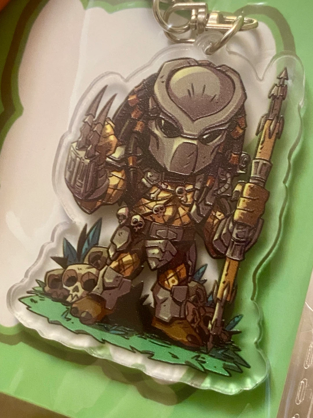 Cute Jungle Hunter Predator keychain - photo 2