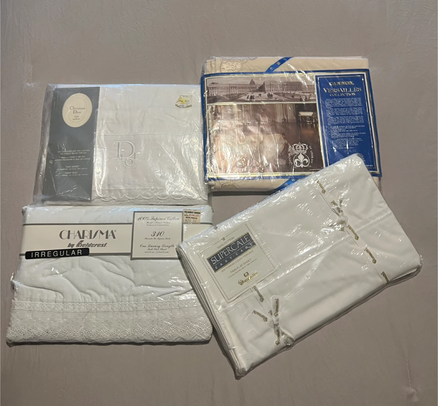 Vintage Flat Sheets/Textile