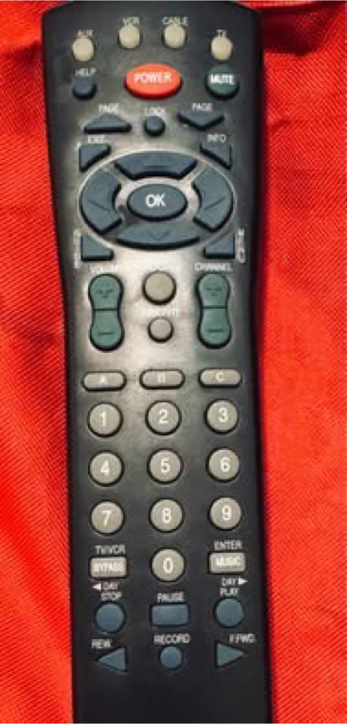 ⭐ UNIVERSAL REMOTE (BLACK, NEW)