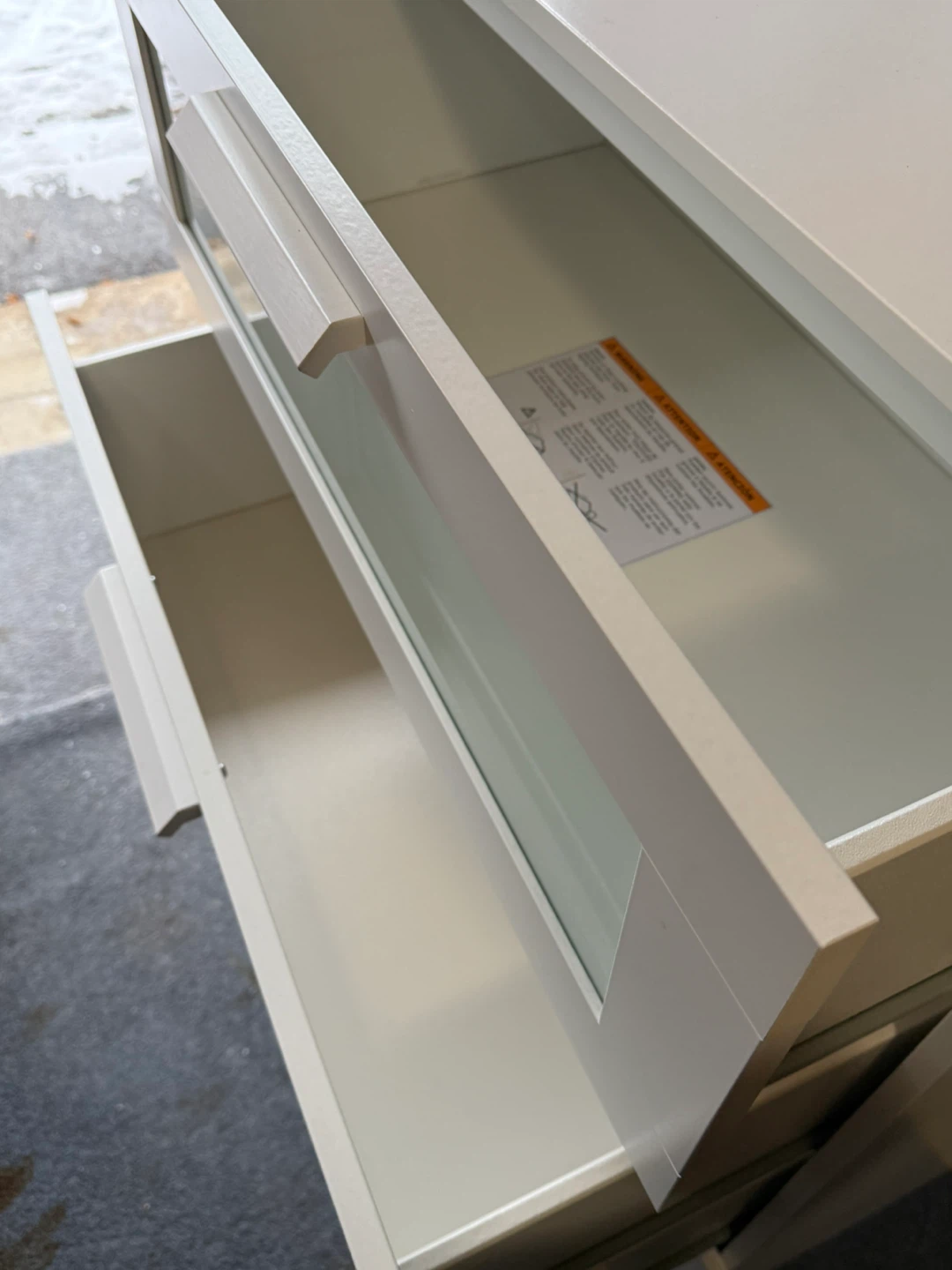 4 Drawer white IKEA dresser - photo 4