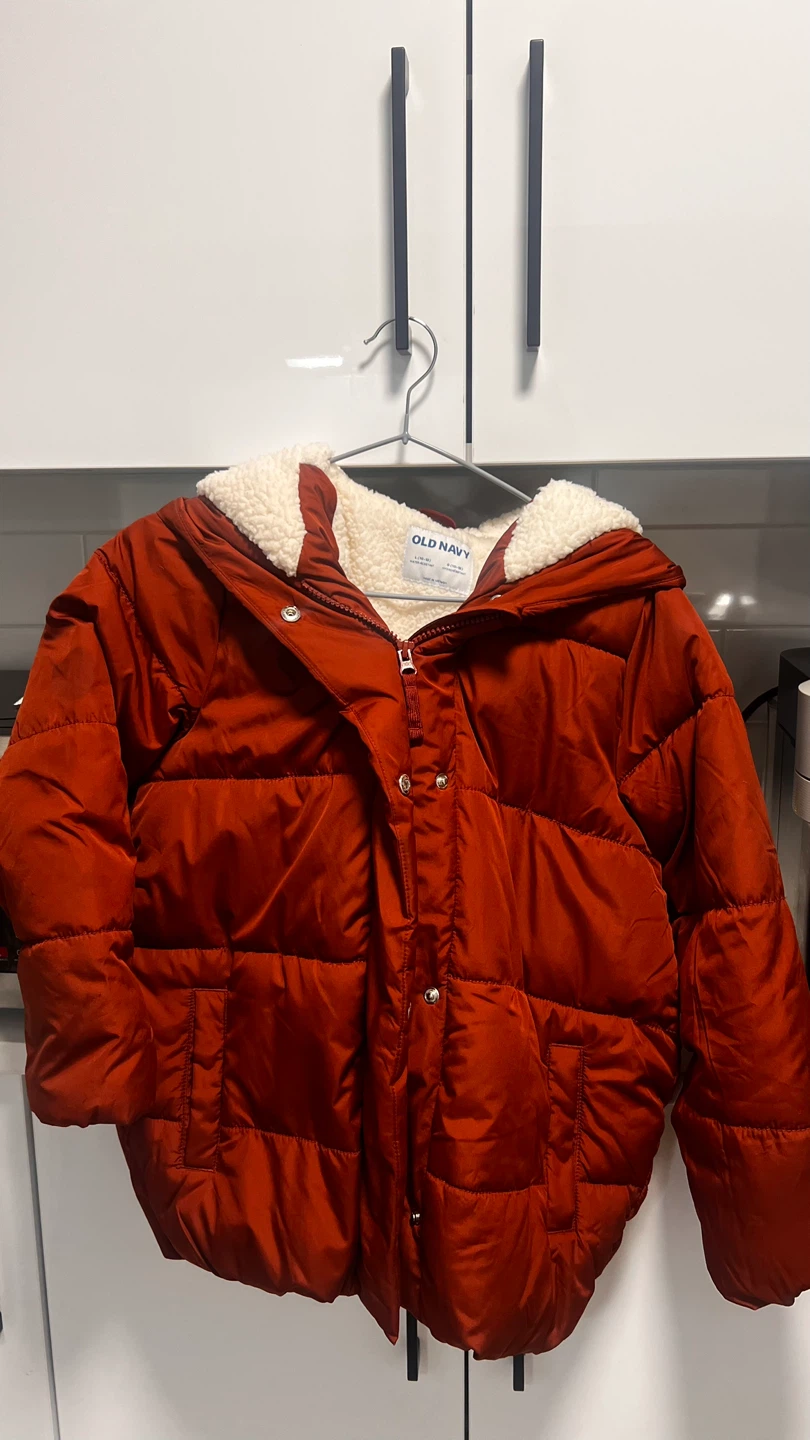 Old Navy Puffer Jacket - Size L (10-12)